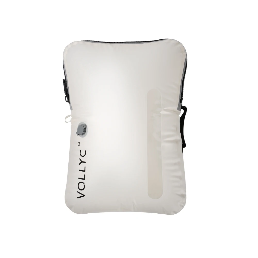 FLEXTAIL X VOLLYC EZYPACK - 25L vacuüm opbergtas, herbruikbare kledingopbergtas, reisrugzak bagagetas, 85% compressie