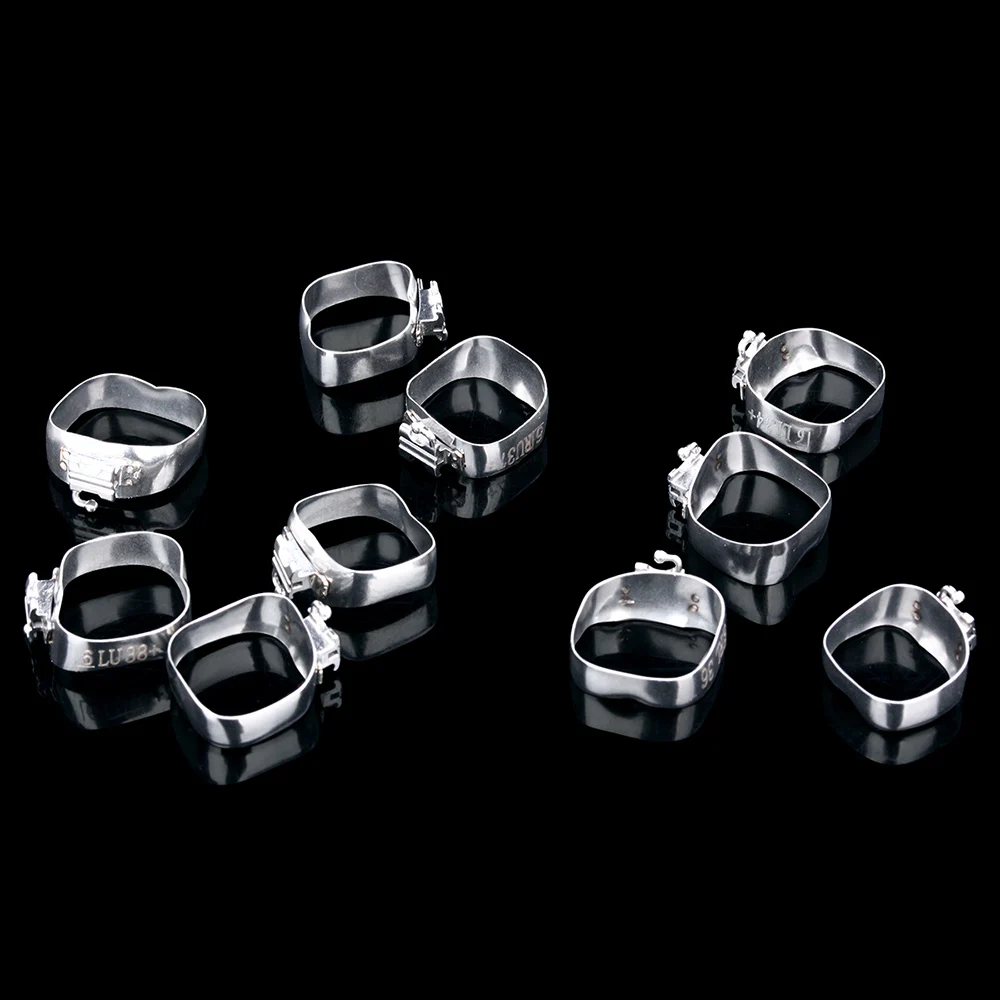80 Stück/Box AZDENT Dental Kieferorthopädische Bukkalröhrchen mit Bändern 1. Molar 36 # -40+ # M-Serie Cabrio Einzelrohr Roth.022 U1 L1 – Detail 12