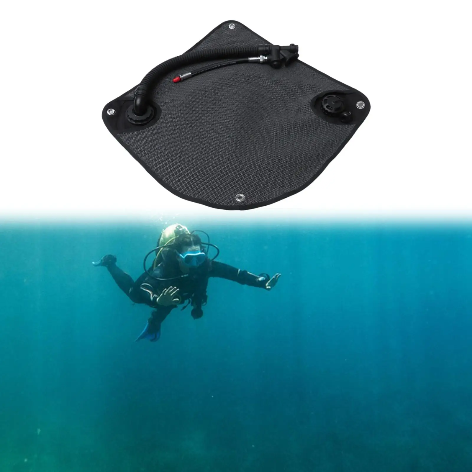 

BCD Wing Air Bladder Nylon Scuba Diving Float for Outdoor Diver Freediving