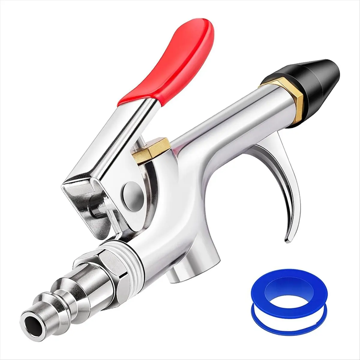 KSOL Air Blow Set, Two-Way Air Nozzle Blow , 1/4-Inch for Dust Removal and Air Inflating