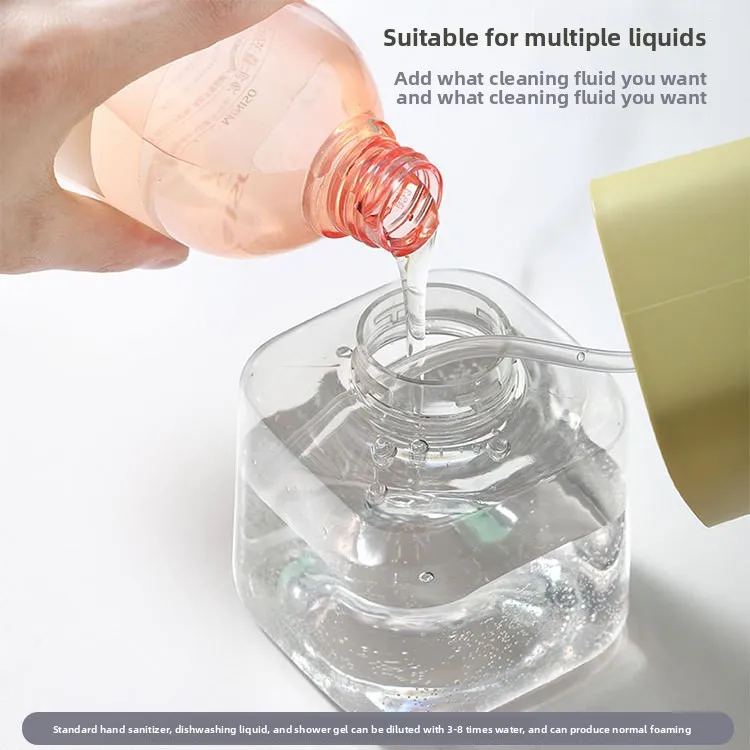 Soap Dispenser Shower and Lotion Dispenser Waterproof Shampoo Gel Container Wall Mount Automatic Foaming Device Home supplies