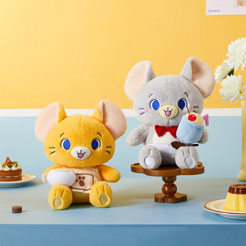 MINISO トムとジェリー ぬいぐるみ 漫画 タフィー ジェフ ぬいぐるみ ペンダント バックパック デコレーション 子供の誕生日 クリスマスギフト