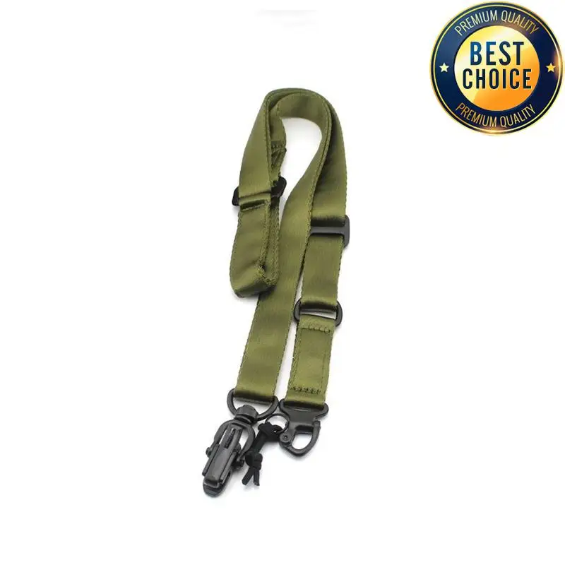 MS2 Tactics Mission Rifle Sling Adjustable Double Point Rope Safety Gun Strap CS Multifunction Lanyard Sling Strap