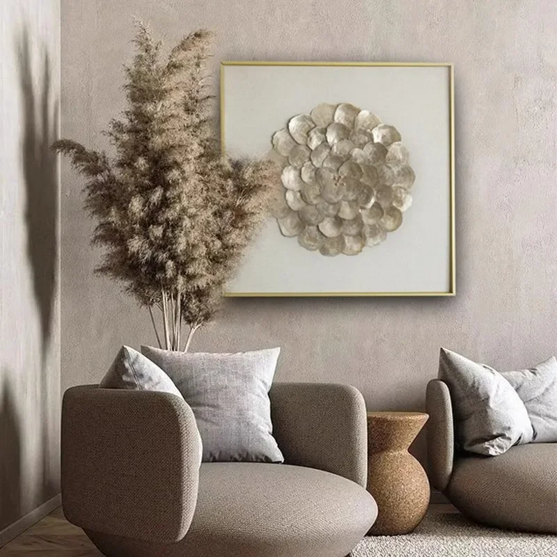 Retro Decorative Painting Living Room Wall Paintings Entrance Hall Creative Painting Luxury Artistic Home Decoration