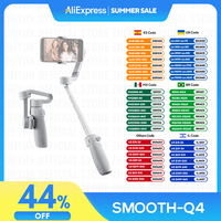 ZHIYUN Official Smooth Q4 Smartphone Gimbal 3-Axis Handheld Stabilizer Phone Gimbals for iPhone 15 pro max/HUAWEI/Samsung/Xiaomi