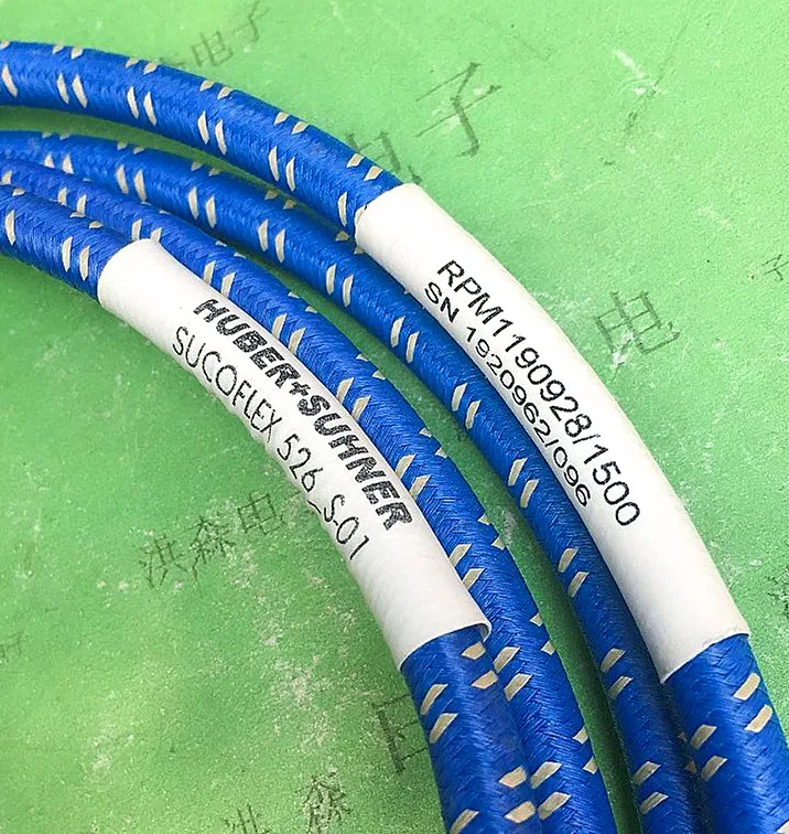 HUBER  SUCOFLEX 526-S-01 18G  N SMA 3.5mm Male RF Test Cable line