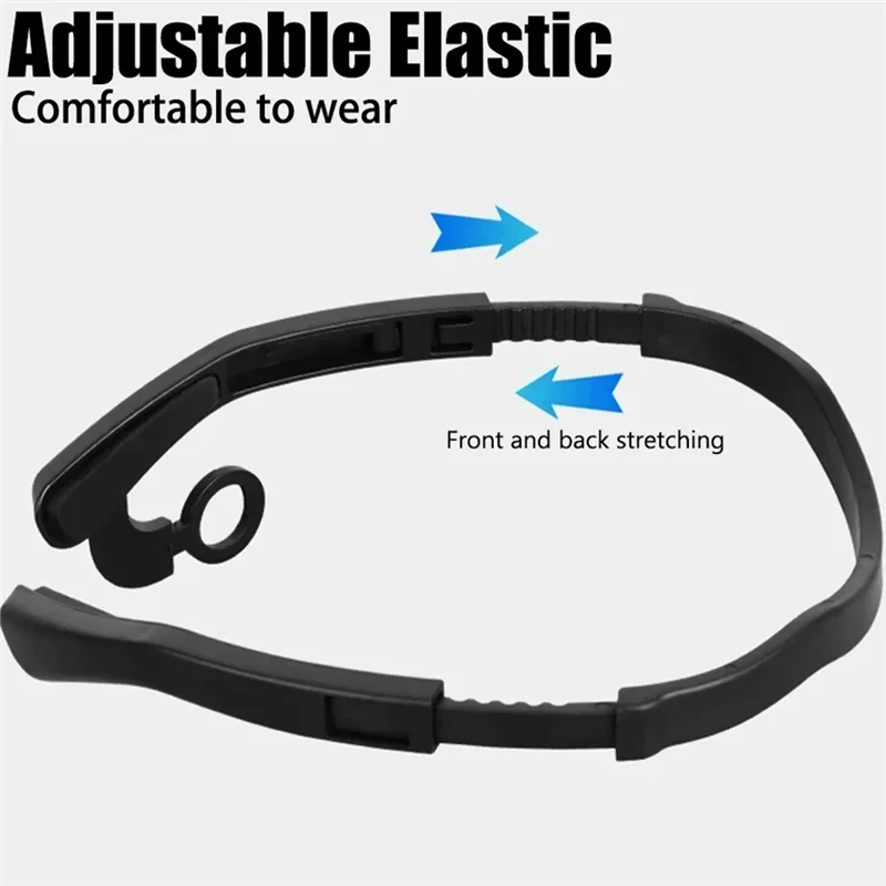 

Перезаряжаемый водонепроницаемый головной светодиодный налобный фонарь с зажимом для ушей, фара для рыбалки, пешего туризма, бега, езды на велосипеде на открытом воздухе