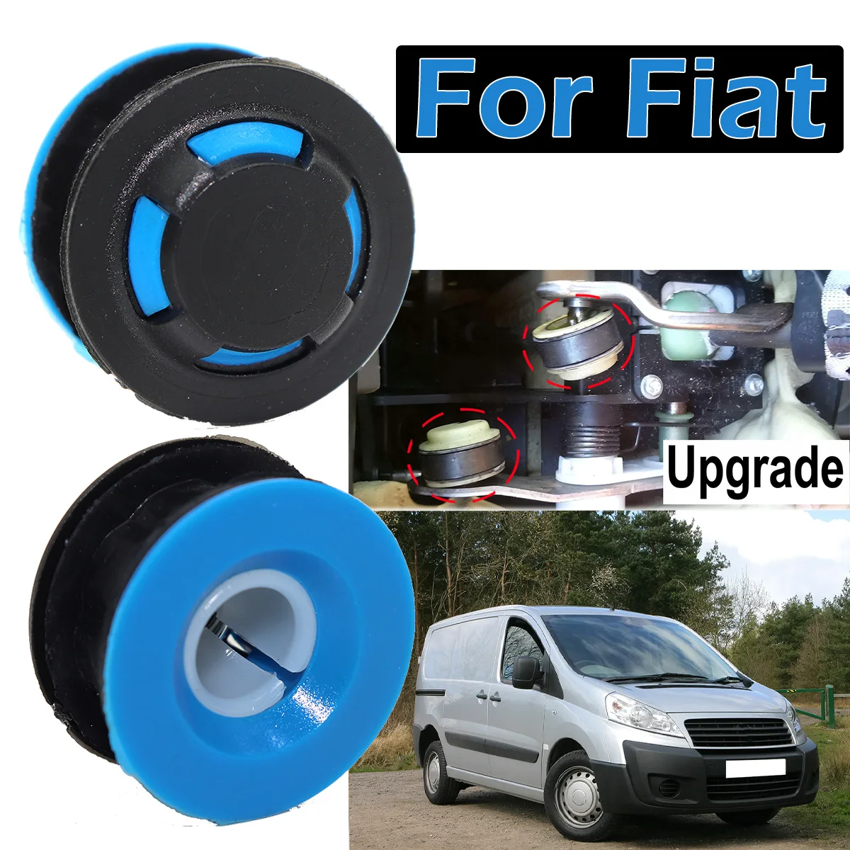 

2kit Manual Transmission Gear Shift Cable Linkage End Rod Bushing Replacement part For Fiat Scudo 2007-2016 Ulysse 2002-2014