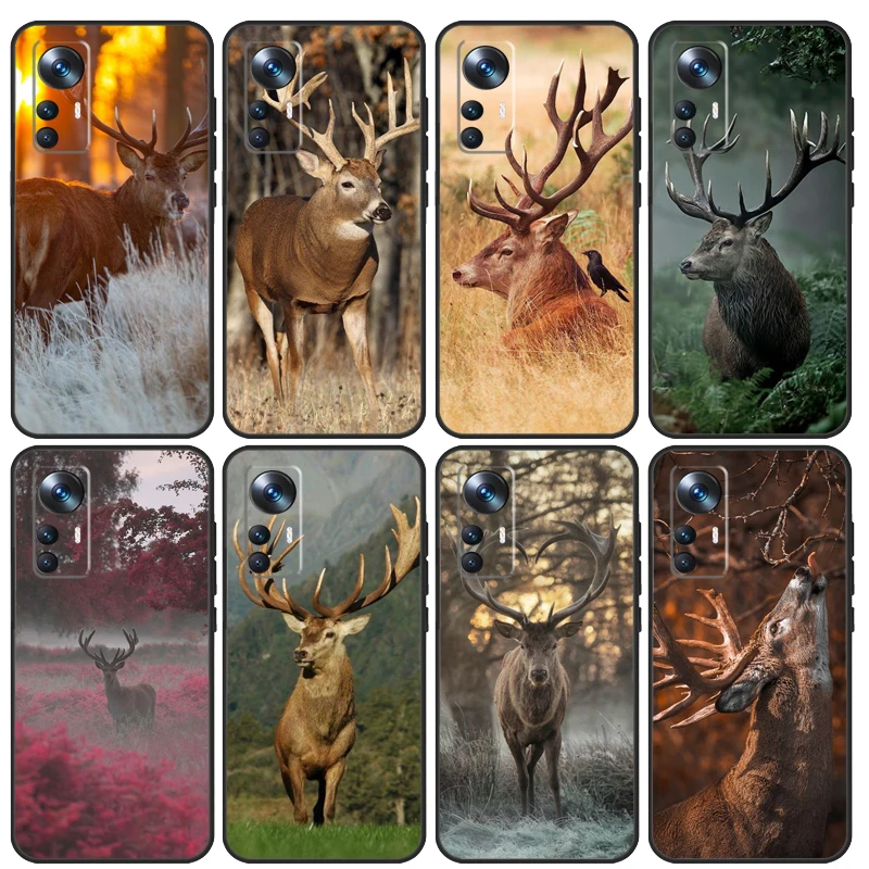 STUNNING DEER Animal For Xiaomi POCO C65 F5 X5 X4 X3 Pro F3 F4 M5s Mi 14 13 Pro 11T 12T 13T 12 Lite Phone Case