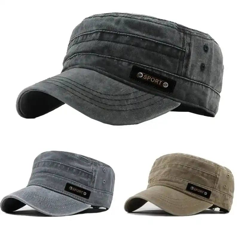 

Sombrero Plano varios colores. Damas Hombres lote 100 piezas