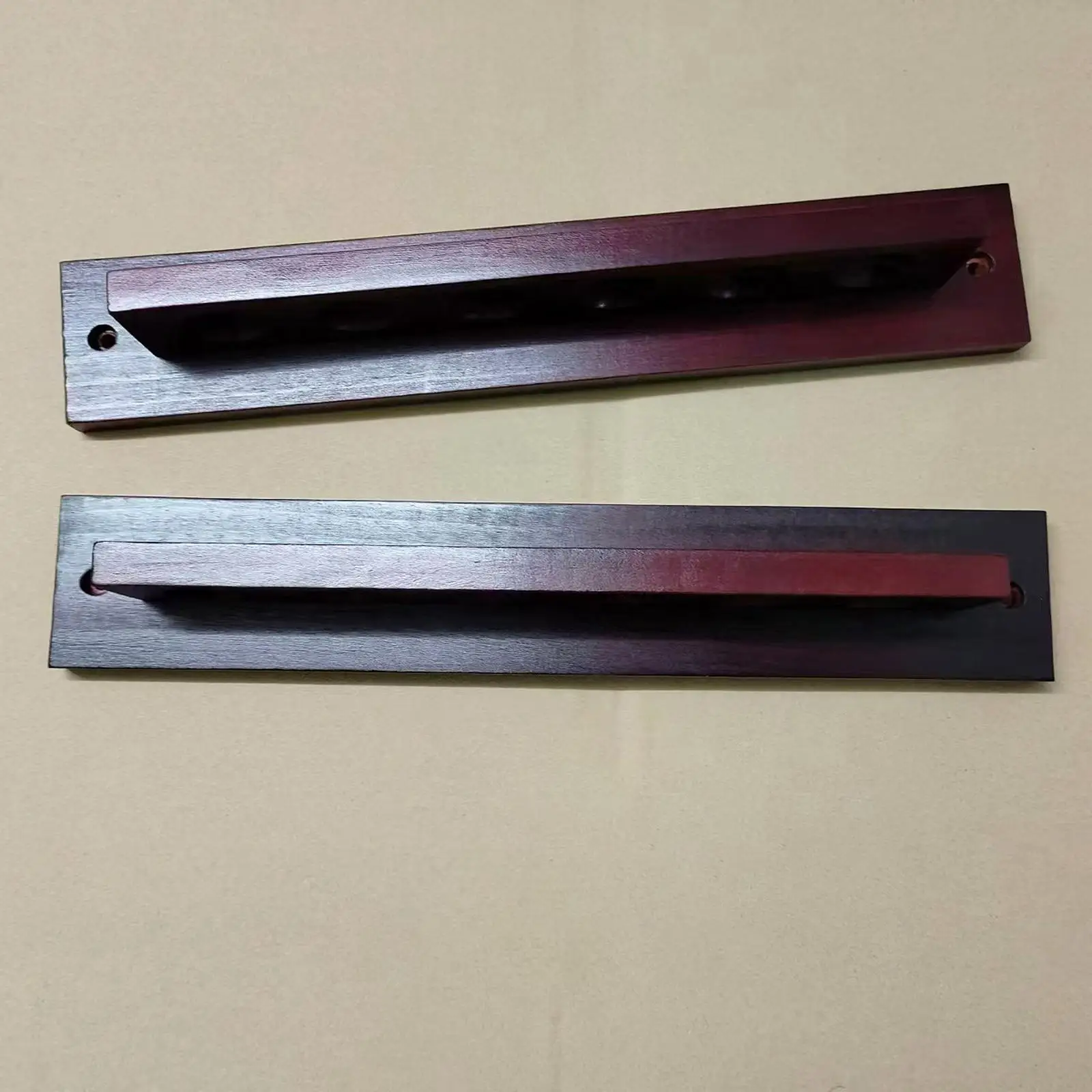 

Pool Cue Rack Wood Ornament Sturdy Cue Holder Organizer Billiard Pole Storage for Game Room Pool Bar Garage