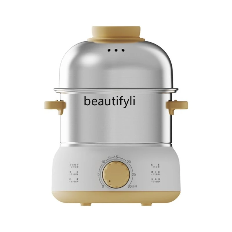 

Egg steamer double-layer automatic power failure anti-dry burning stainless steel portable