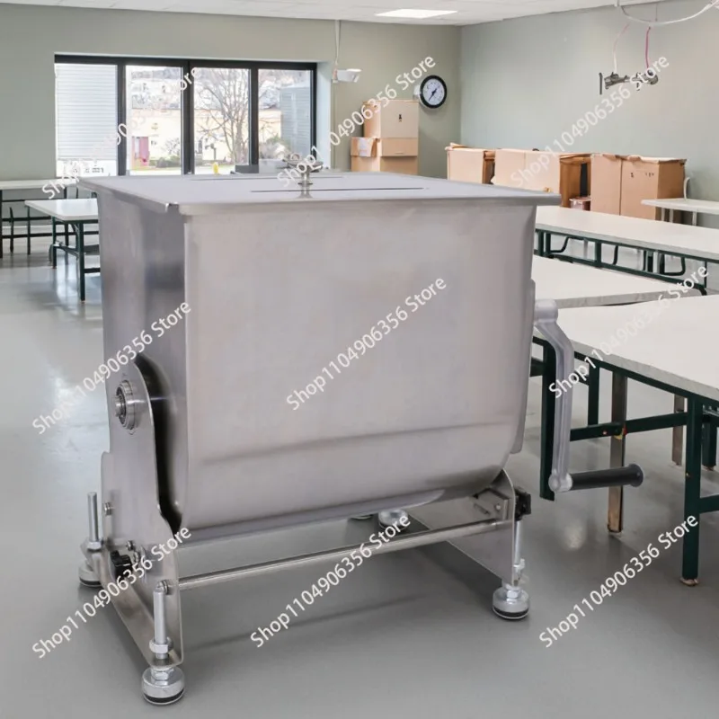 

for Commercial Electric Manual Meat Mixers Stainless Steel Rotary Tank Lid Bakery Restaurant Flour