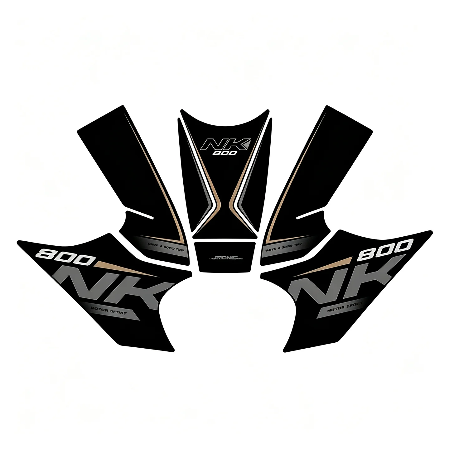 For CFMOTO 800NK 2023-2025 Motorcycle Anti-Skid Fuel Tank Sticker Scratch Resistant And Waterproof Protective Film Accessories