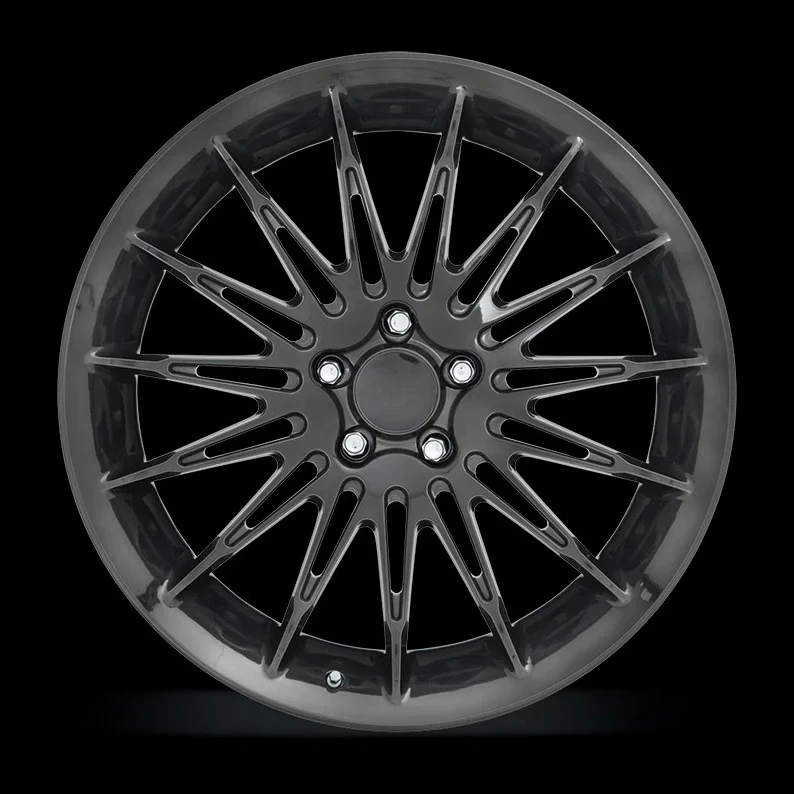 Customized Performance New Arrivals R18 R19 R20 R21 Concave 5x112 Forged Wheels Gloss Black Q4 Q5 Q8 25mm Aluminium Alloy