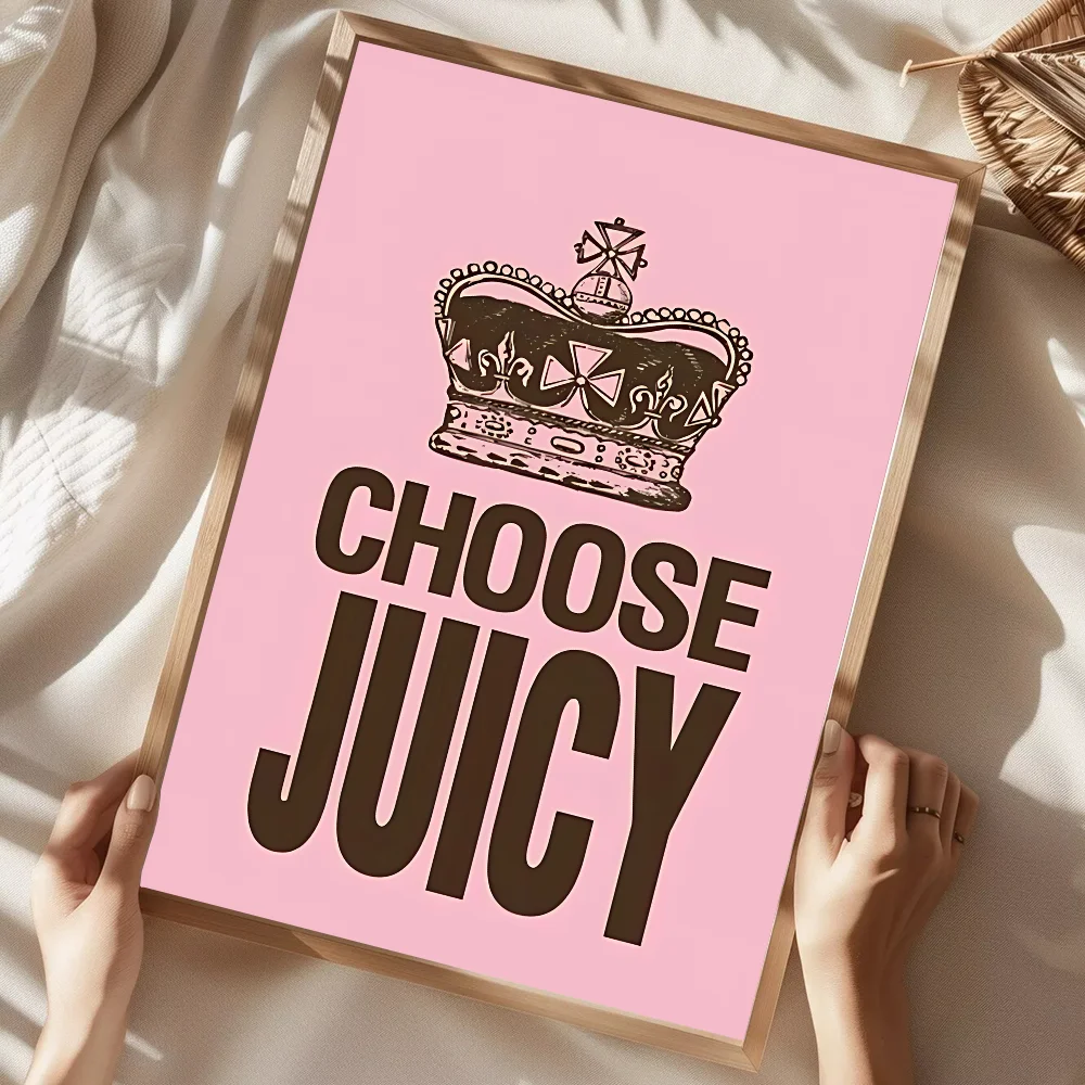 J-Juicy C-Couture Poster für Zuhause, Wohnzimmer, Schlafzimmer, Bar, Café, Kunstdekoration – Detail 3