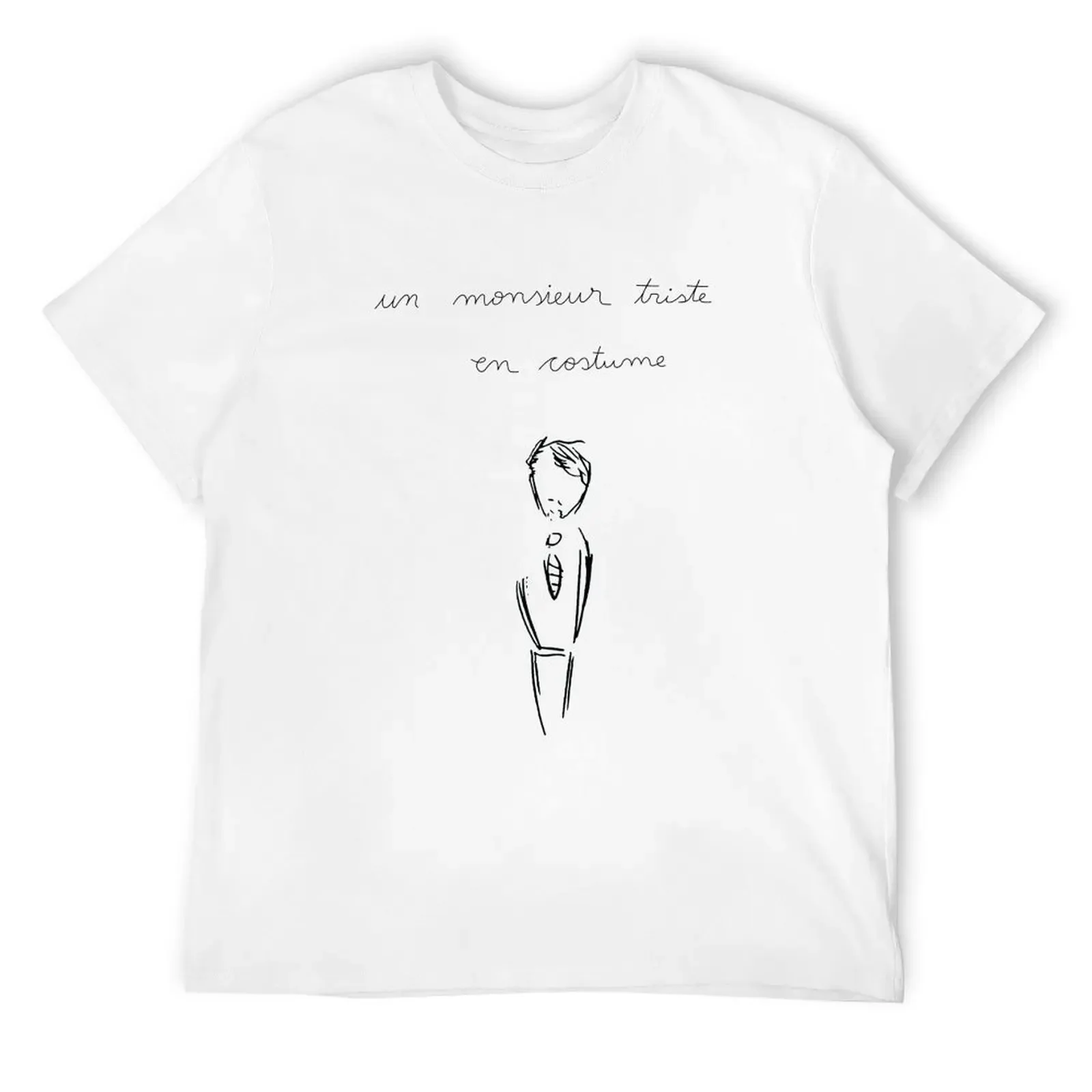 

A Sad Man in a Suit - Un Monsieur Triste en Costume - Patriot Tv Show T-Shirt valentines boutique clothes mens t shirts