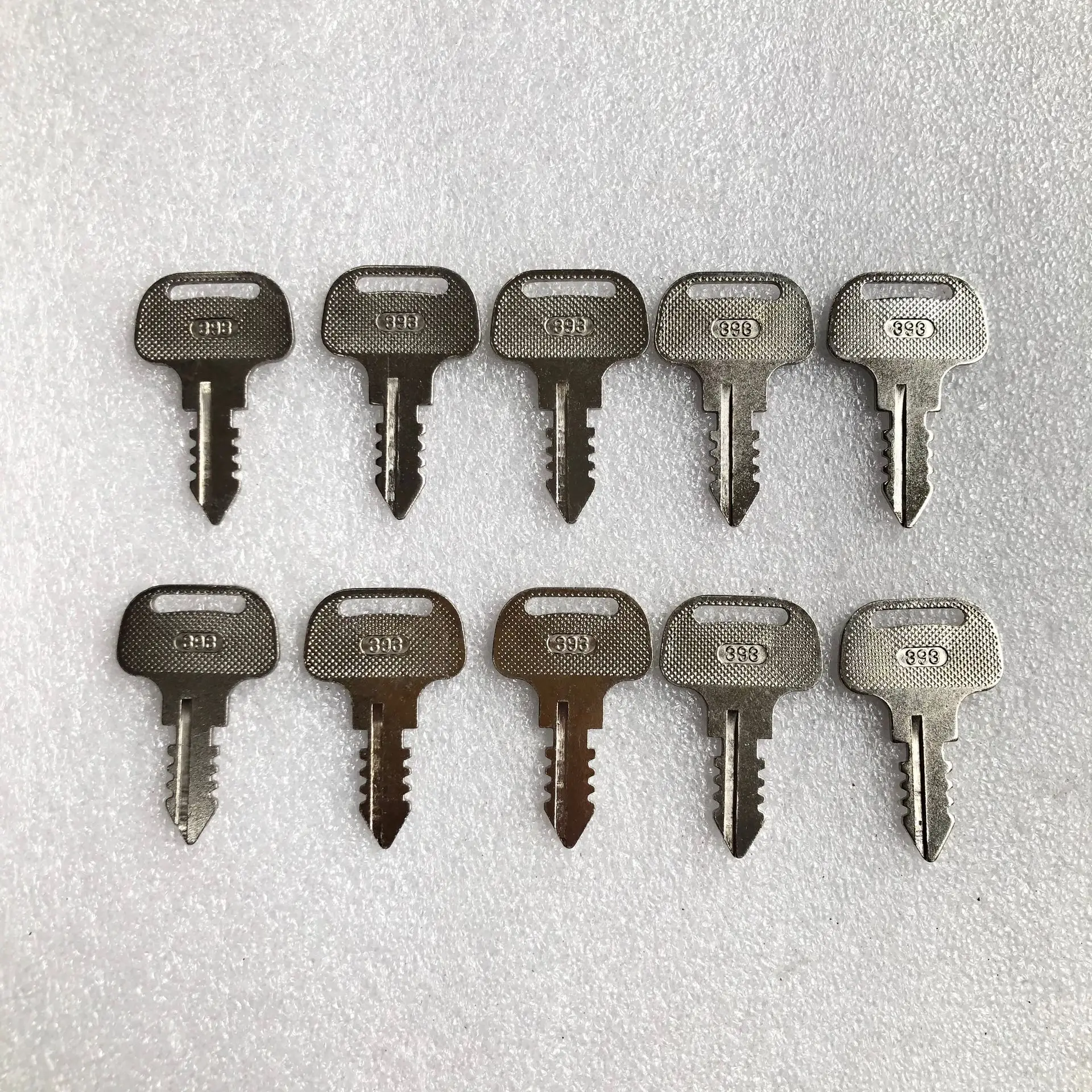 10PCS 393 Heavy Equipment key For Kubota B M GL RTV ALL Series Tractor Excavator Construction