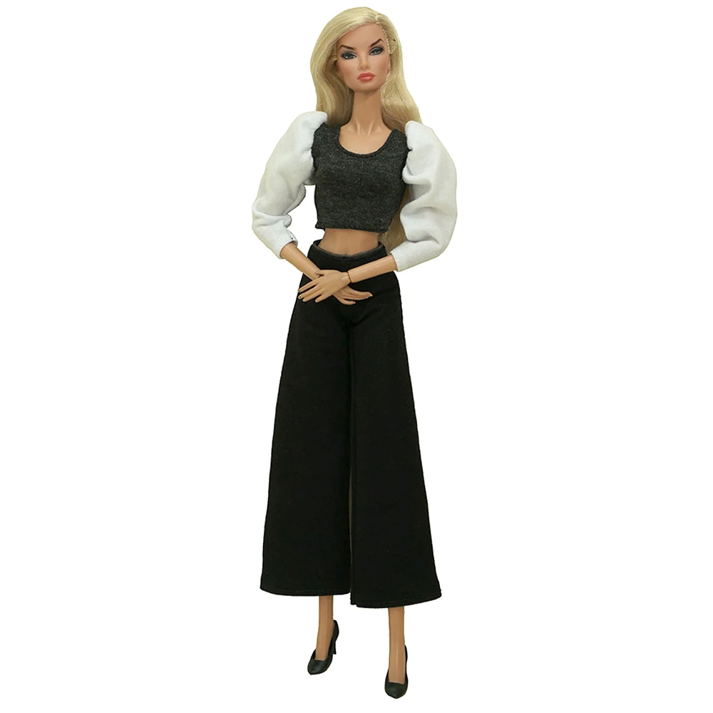 Lot De 32 Vêtements Et Accessoires Pour Poupée 11,5″ – 6 Robes Styles Variés, Costume Tailleur, Jupe, Manteau – Kit Mode Complet