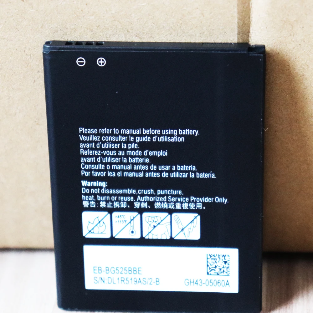 Newest original Cell Battery EB-BG525BBE 3000mAh 3.84V-4.4V For Galaxy Xcover 5 G525F G525S Phone Battery