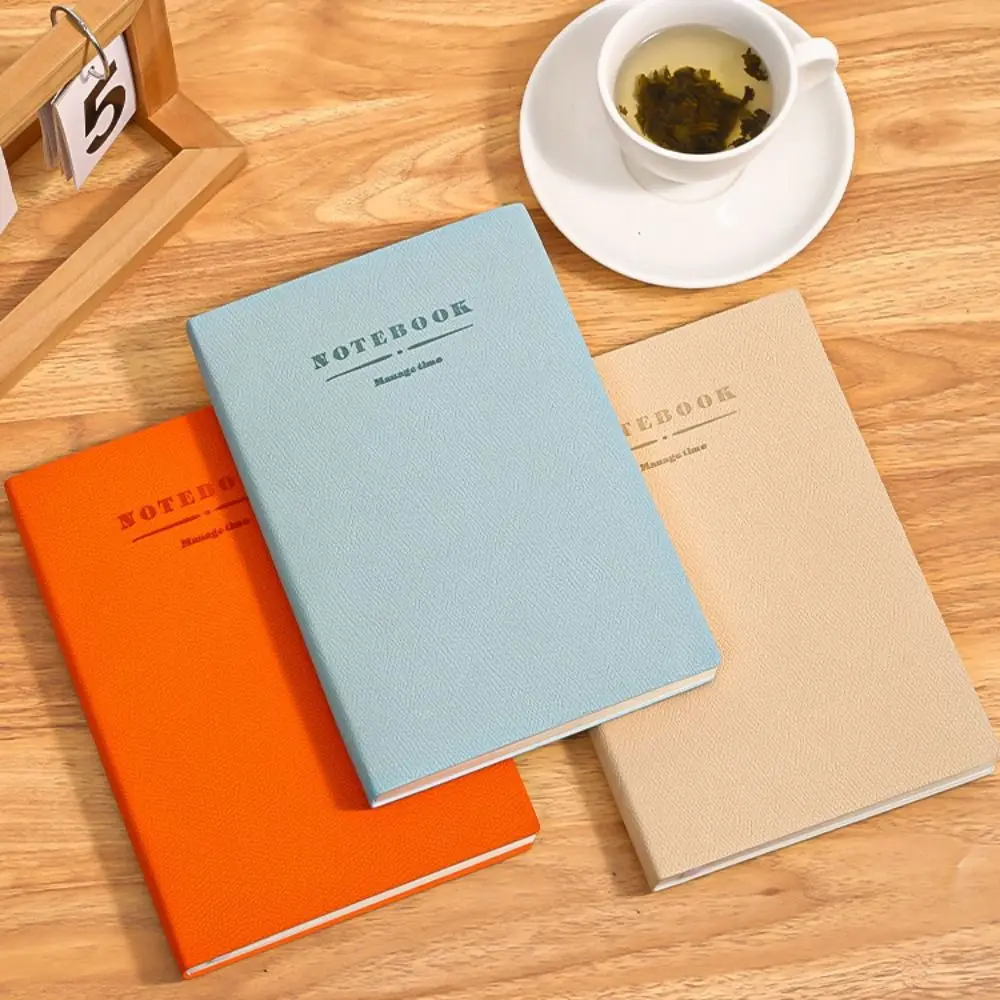 

PU Cover Soft Leather Notebook Diary Book Journals a4 a5 Office Notebook Writing Pads Stationery Notebook Office
