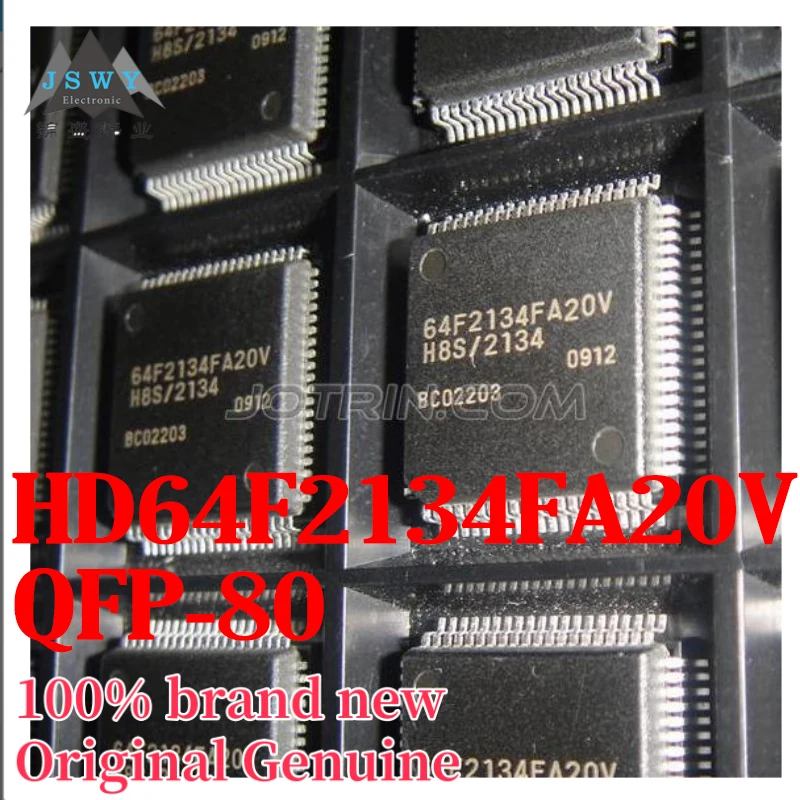 

(1/10 pcs) HD64F2134FA20V HD64F2134FA20 QFP80 Microcontroller Fast Shipping Genuine Product Free Shipping