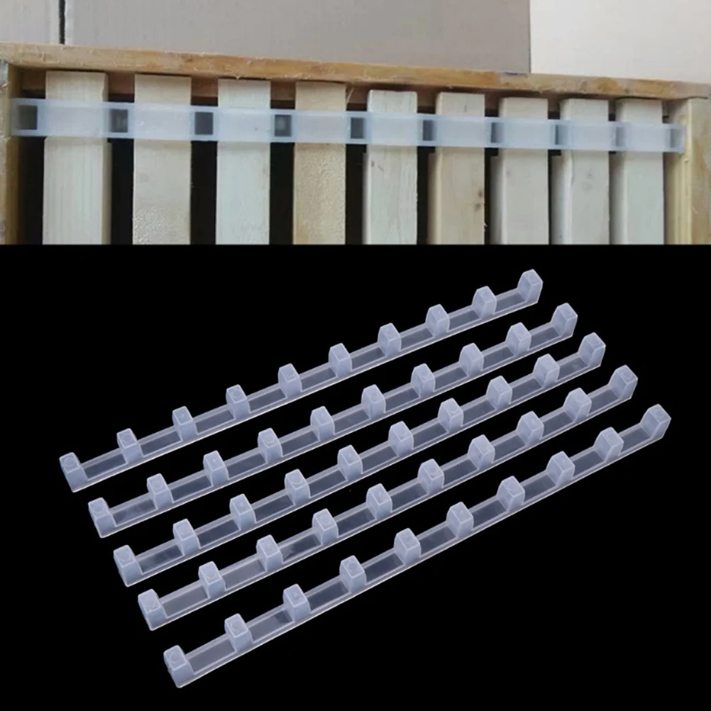 

20 Pcs Durable Abs Beekeeping Hive Frame Spacers Beehive Travel Gate Nurturing Divider Gardening Supplies