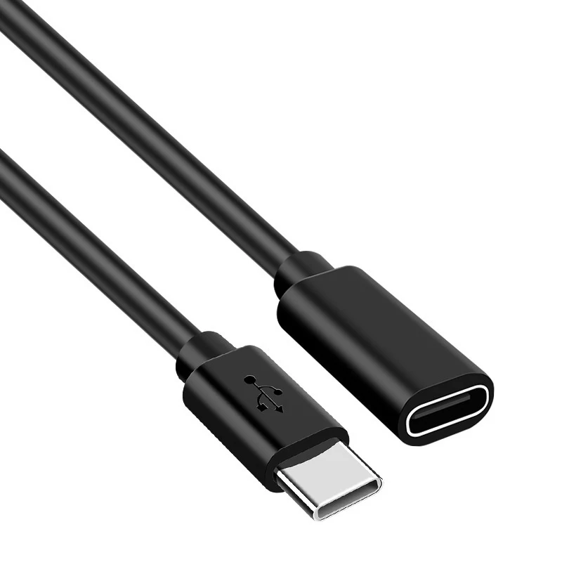 USB Type C Cable USB A To Type-C Female Extension Cable Data Transfer USB C SSD Hard Disk Cable QC Fast Charging For Laptop PC