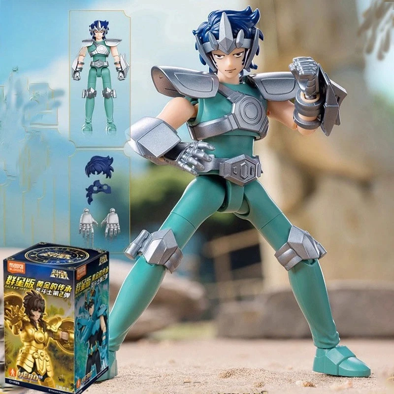 Figuras de acción de caja ciega de Anime versión galaxia 2, Dohko Libra Aquarius Ophiuchus, juguetes coleccionables, caja ciega, regalos