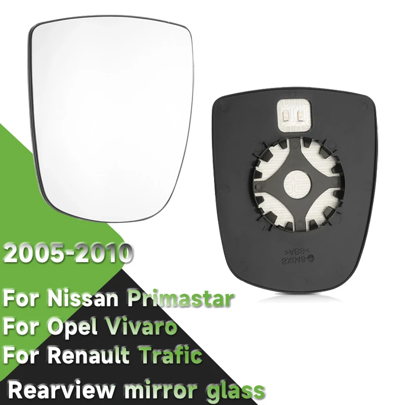 

Стеклянное зеркало заднего вида с подогревом, левое и правое зеркало заднего вида для Nissan Primastar-Opel Vivaro-Renault Trafic 01-13