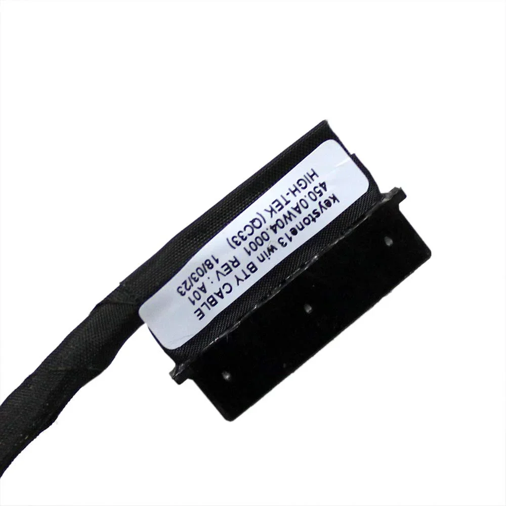 Latitude 13 3380 P80G P80G001 E3380 배터리 전원 케이블 와이어 커넥터 라인 교체 0WN8VH WN8VH 450.0AW04.0001