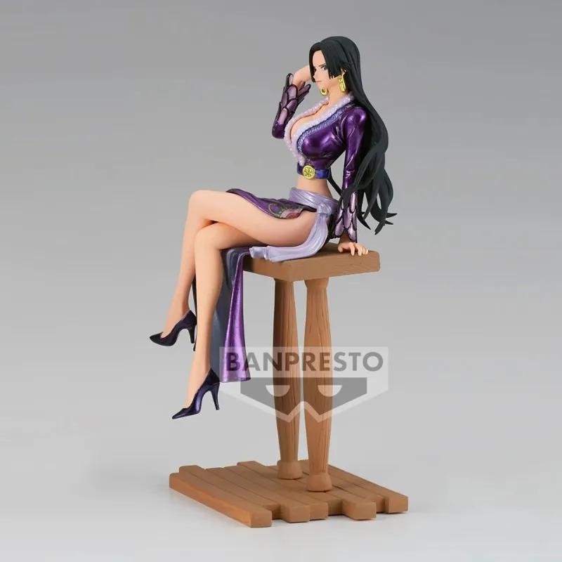 Original Genuine Banpresto One Piece Grandline Journey 16cm Boa Hancock Action Figure Aldult Collectible Model Doll Toys