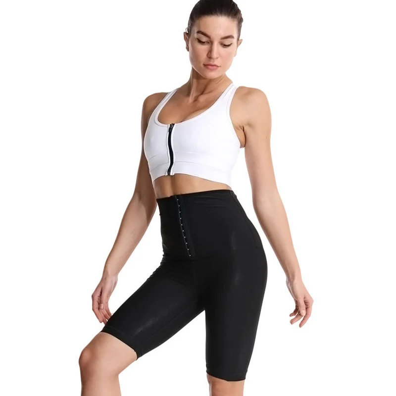 High Waist Slimmer Tights Long Slimming Pants Weight Loss Thermo Sweat Sauna Neoprene Workout Body Shapers