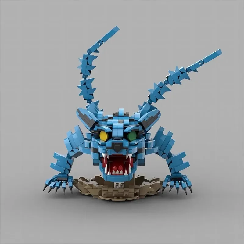 Bricklink MOC neuf queues japon Ninja Anime figurines de film et Bijuu monstre animaux briques ensembles blocs de construction enfant jouets cadeau