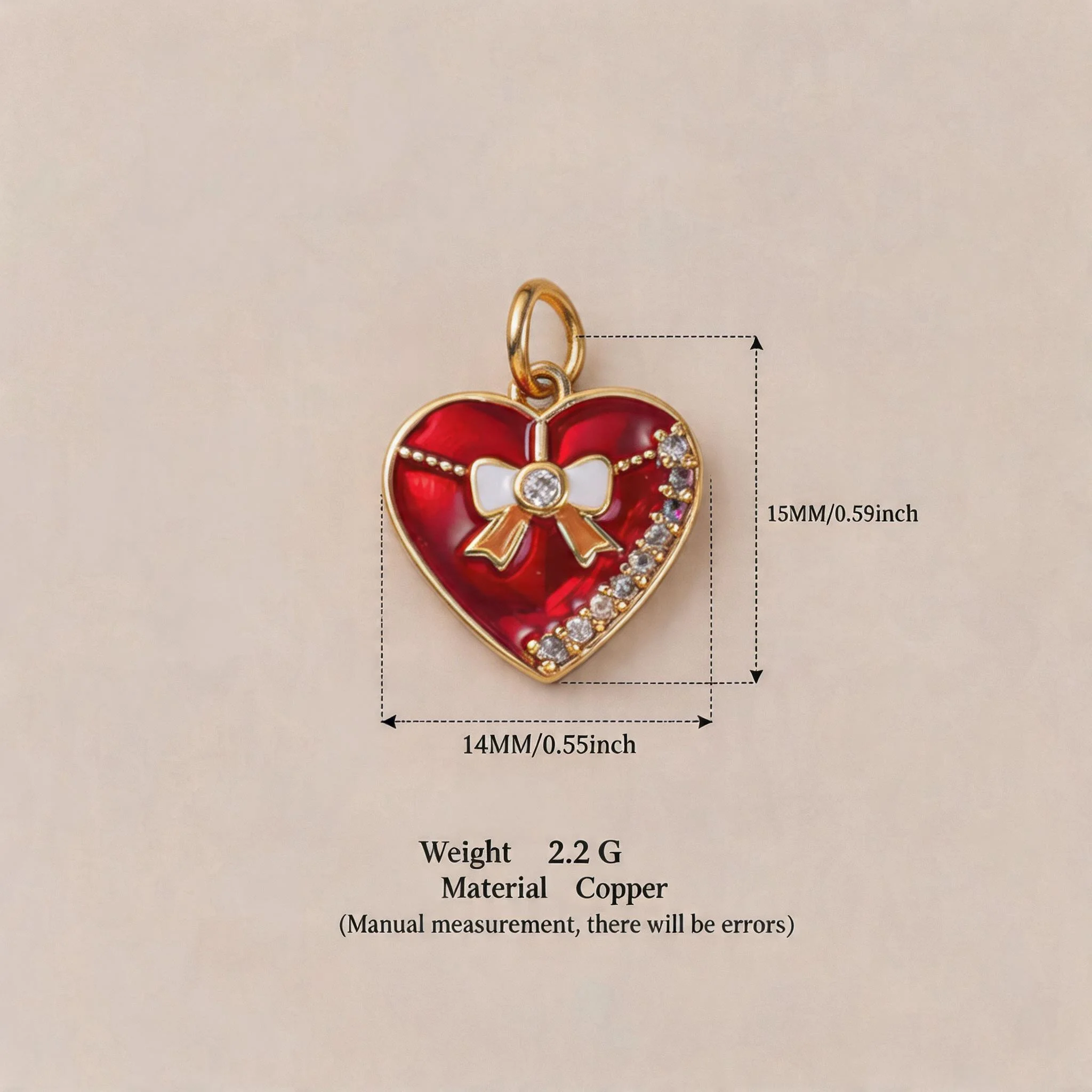 Neue modische und beliebte Valentinstags-Rosen-Liebesbouquet-Umschlag-DIY-Anhänger-Charms für Schmuck. – Detail 6
