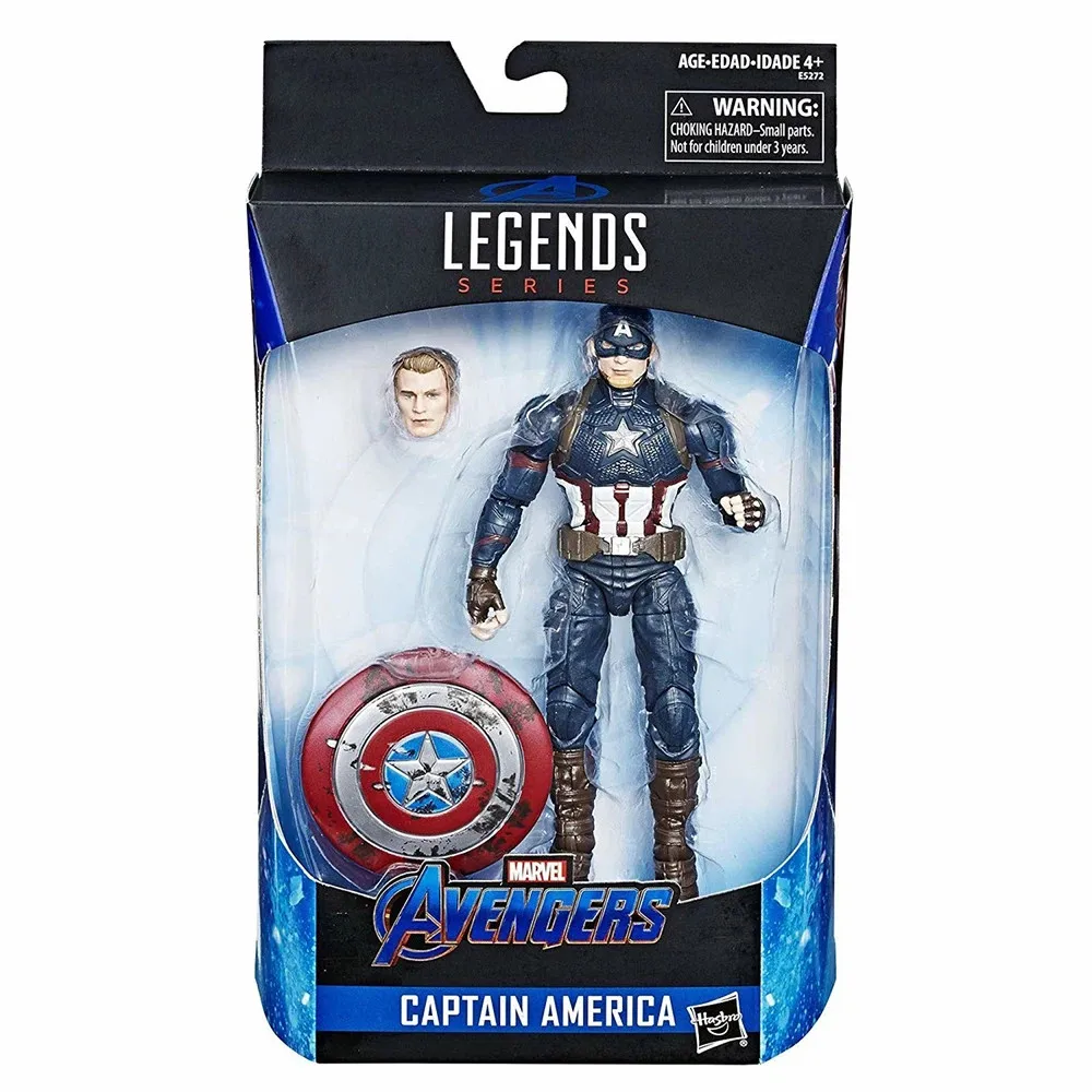 

In Stock Hasbro Marvel Legends Series Walmart Exclusive Captain America (The Avengers) Action Movie Figure Collection Model Toys