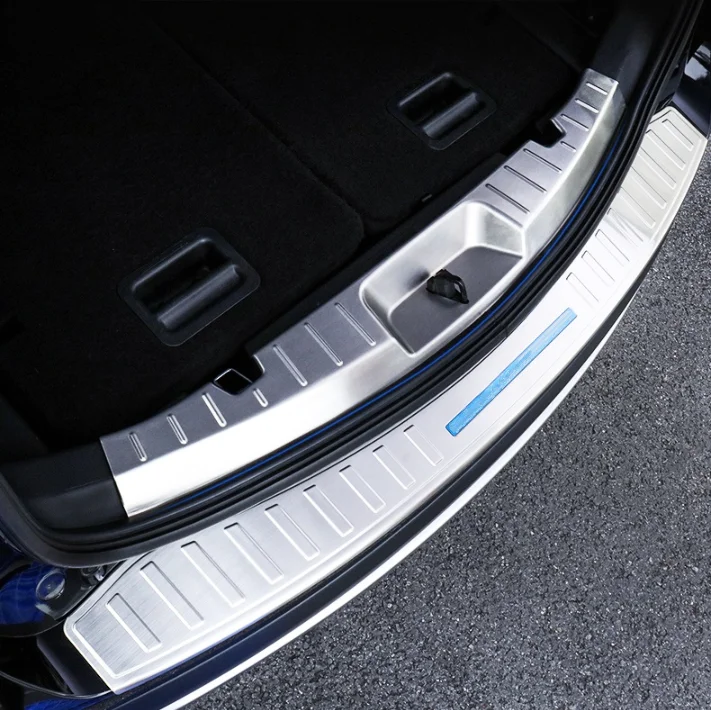 

For Ford Explorer 2016-2019 Car Accessories High quality stainless steel rear windowsill panel,Rear bumper Protector Sill