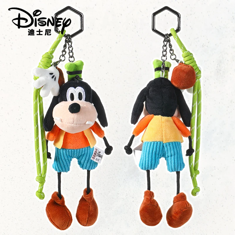 Genuine Disney Mickey and Goofy plush toys perfect for girls cute and adorable suitable for backpacks and perfect for any outfit
