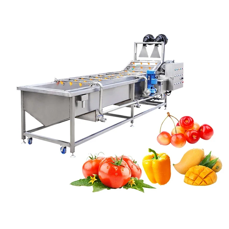 Carrot Cleaning Machine  Fruit Washer Dates Strawberry Washing Machine Vegetable and Fruit 220v/380v YZQP-2500 400