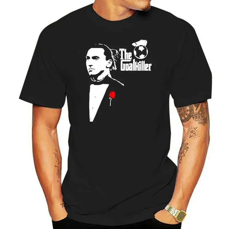 Men T Shirt  zlatan ibrahimovic shirt parody goalkiller the black godfather tshirts Women T-Shirt