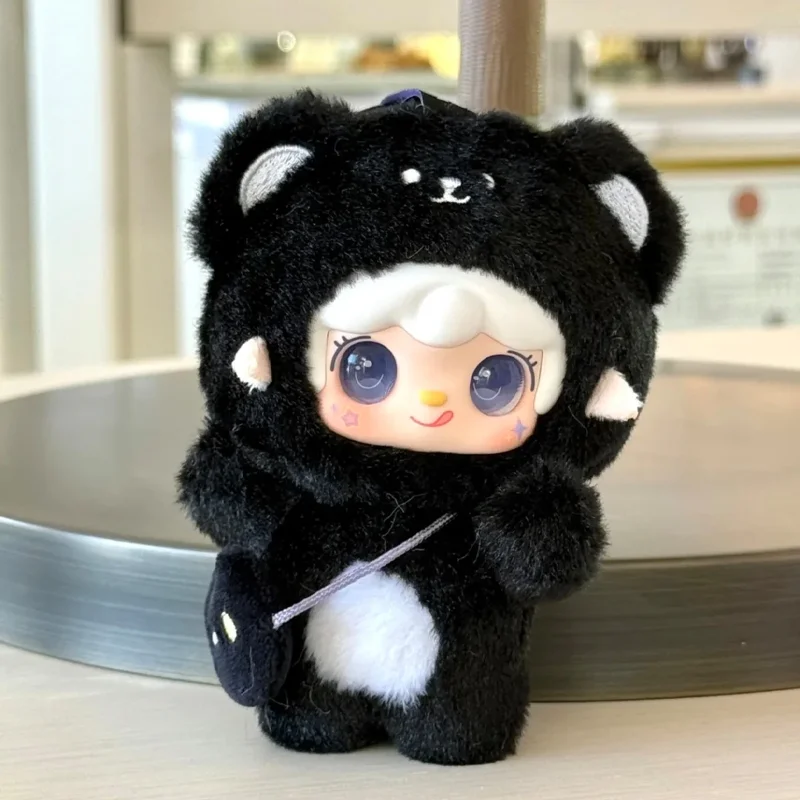 

Yooki V4 Take A Bite Of Bear Series Blind Box Plush Toy With Vinyl Coating Bag Pendant Surprise Gift For Girls Mystery Box