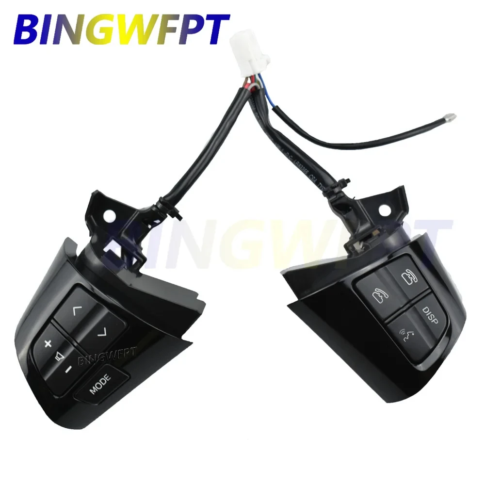 NEW High quality For TOYOTA COROLLA 84250-02230 8425002230 Steering Wheel Audio Control Button Silver & Black Colour2010-2013