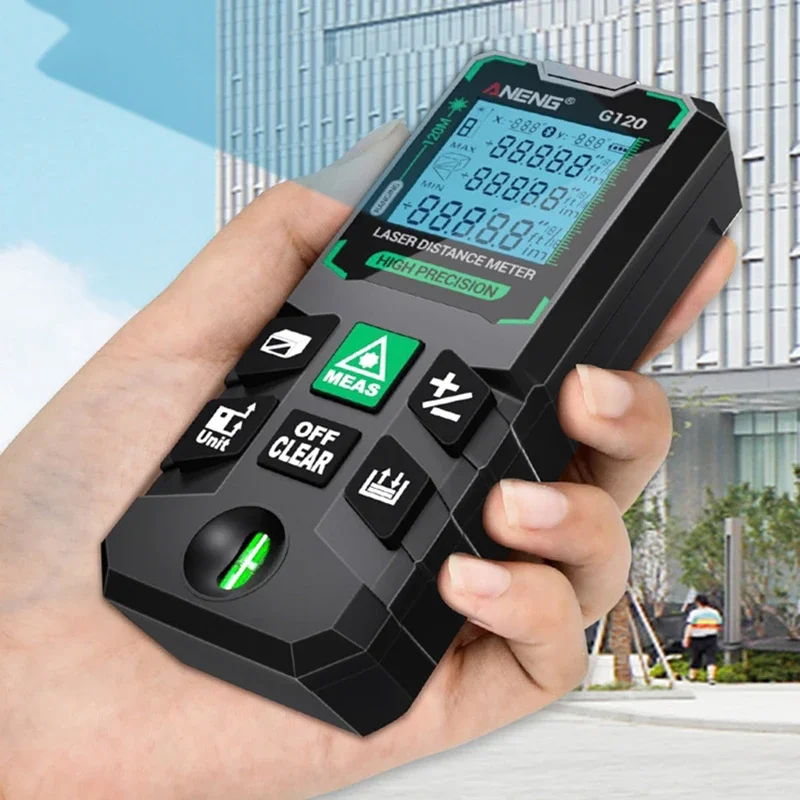 Laser Rangefinder High Precision Digital Distance Outdoor Ultra Long Range Distance Measurer Room Measuring Instrument Tools