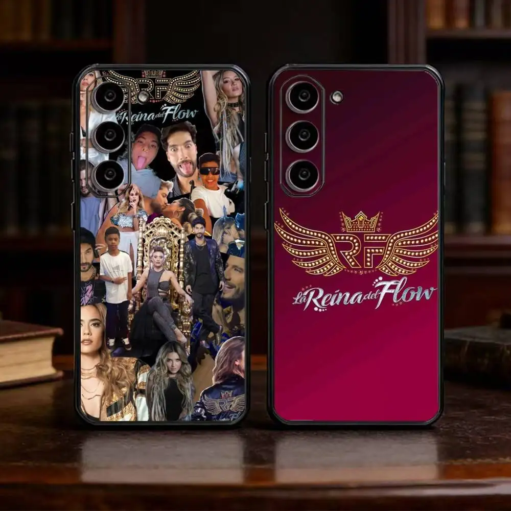

Queen of Flow La Reina Del Flow Phone Case For Samsung Galaxy A20,21s,22,31,32,52,53,72,73,80,91 Soft Black Shell