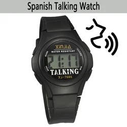 Spaans Pratend Horloge Voor De Blinde Oudere Slechtziende Klok En Horloge Met Alarm En Hele Tijd Klinken Functio