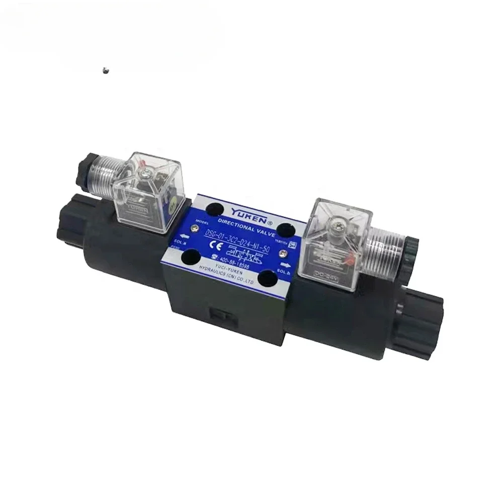 Yuken hydraulic solenoid valve DSG-01/DSG-03 dsg 01 dsg 03 D24 directional valves with hydraulics distributors