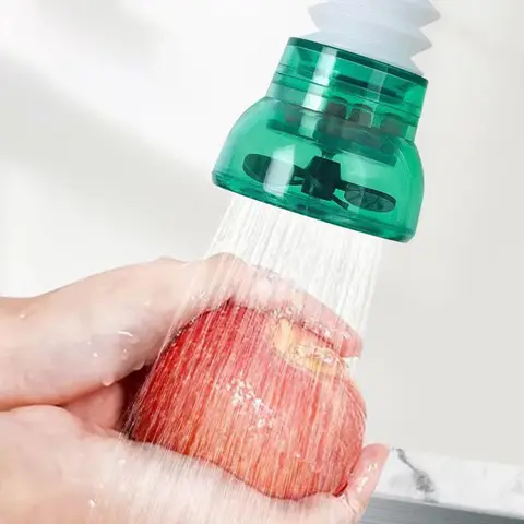 360 도 회전 텔레스코픽 수도꼭지 물 필터, 범용 수도꼭지, 물튀김 방지 샤워 익스텐더, 주방 도구 액세서리, 1PC