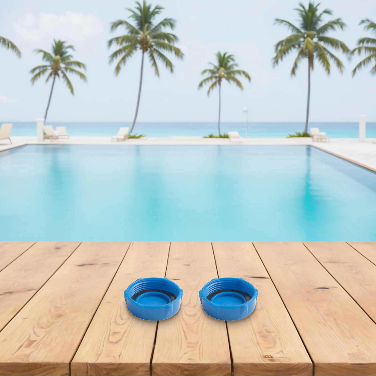 

2 шт. для бассейнов Coleman, сменная крышка сливного клапана P01006, надежные и прочные крышки клапанов для нужд ваш бассейн