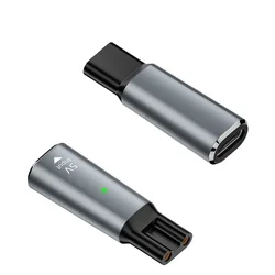 For Philips Shaver Razor Charger USB C To C8 Tail Female Adapter USB​ Type C To DC 4.3V 5V 8V 15V 2Pin Power Adapter Converter
