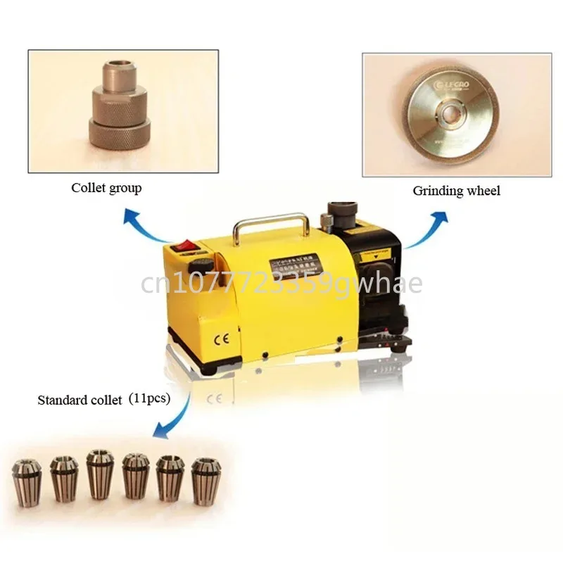 General ordinary grinder MR-13A drill bit polishing machine is suitable for MRCM drill bit 110V/220V portable angle grinder disc